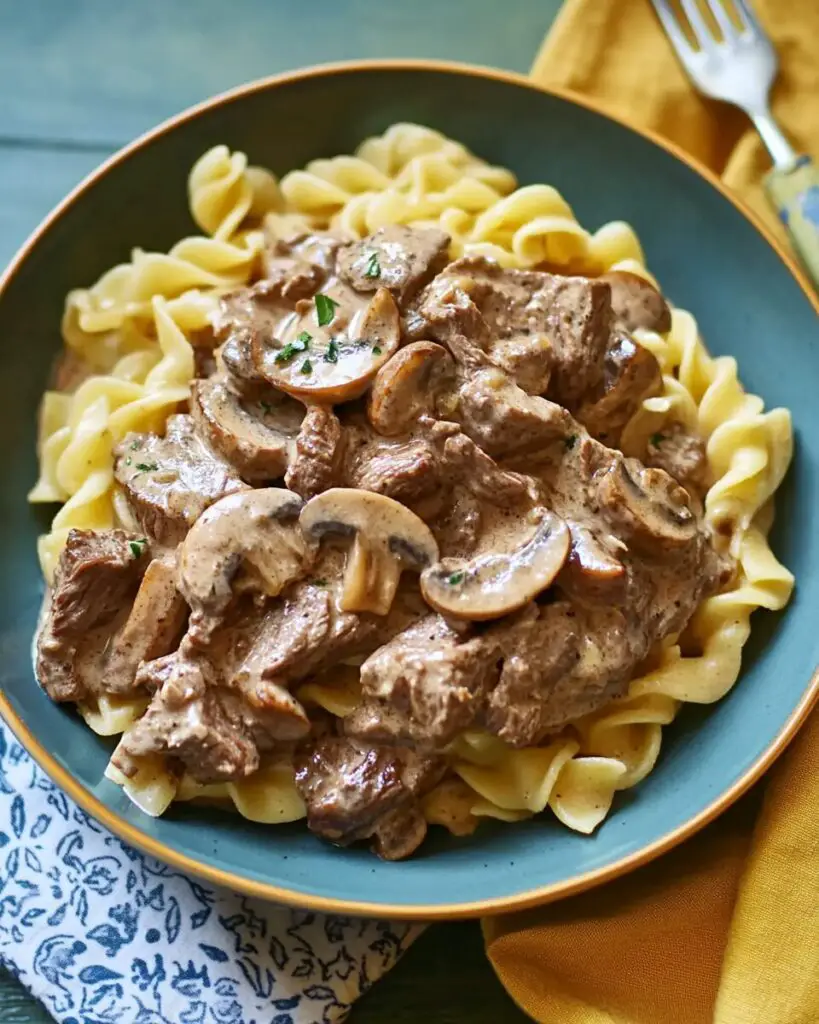 Beef Stroganoff