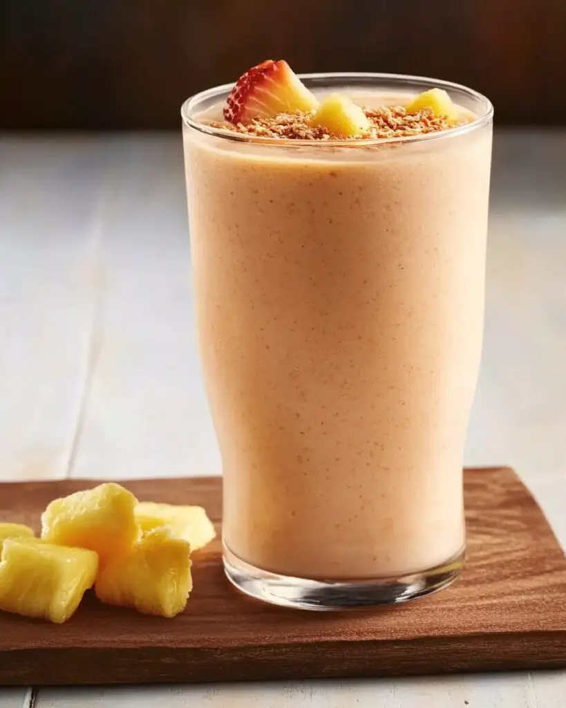 Strawberry-Pineapple Smoothie