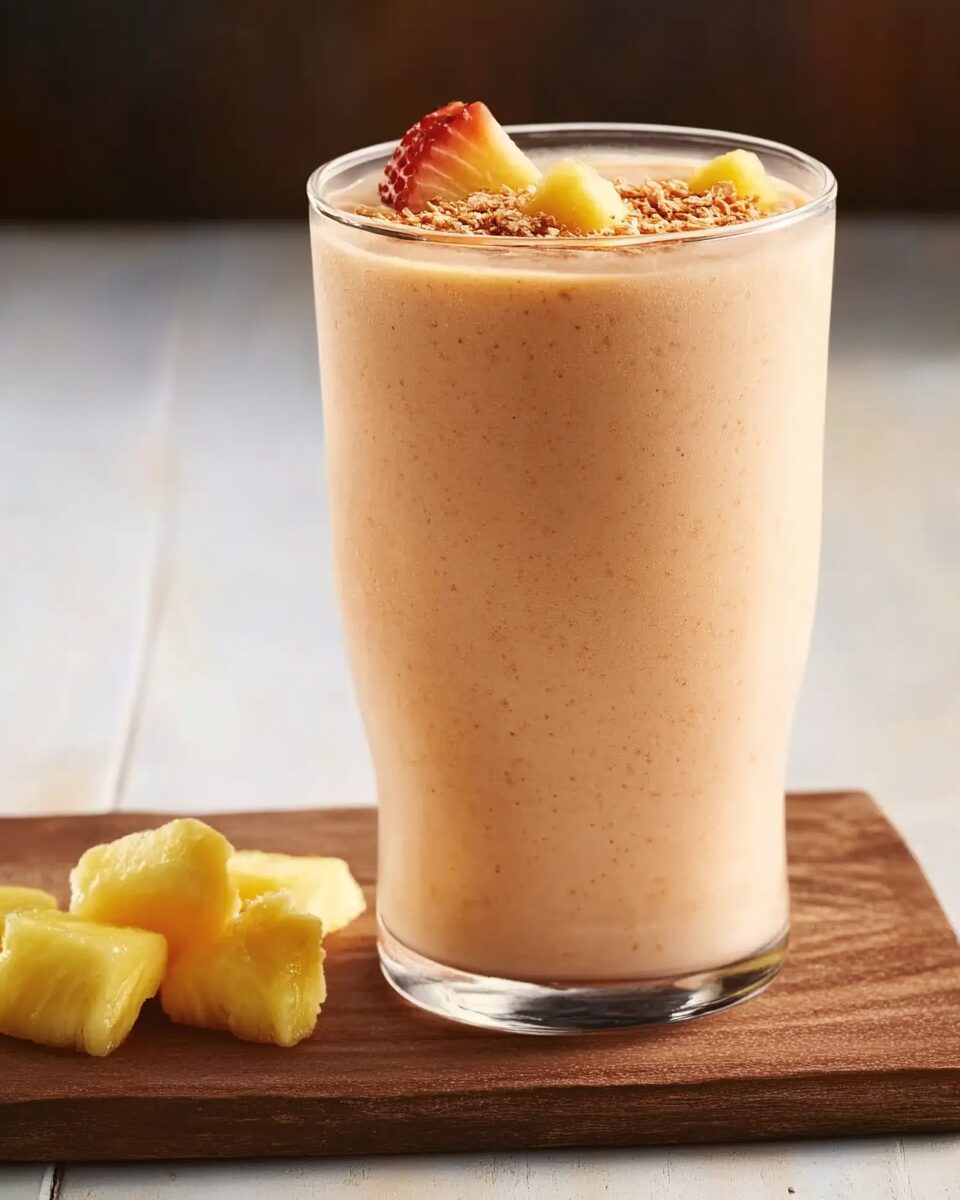 Strawberry-Pineapple Smoothie