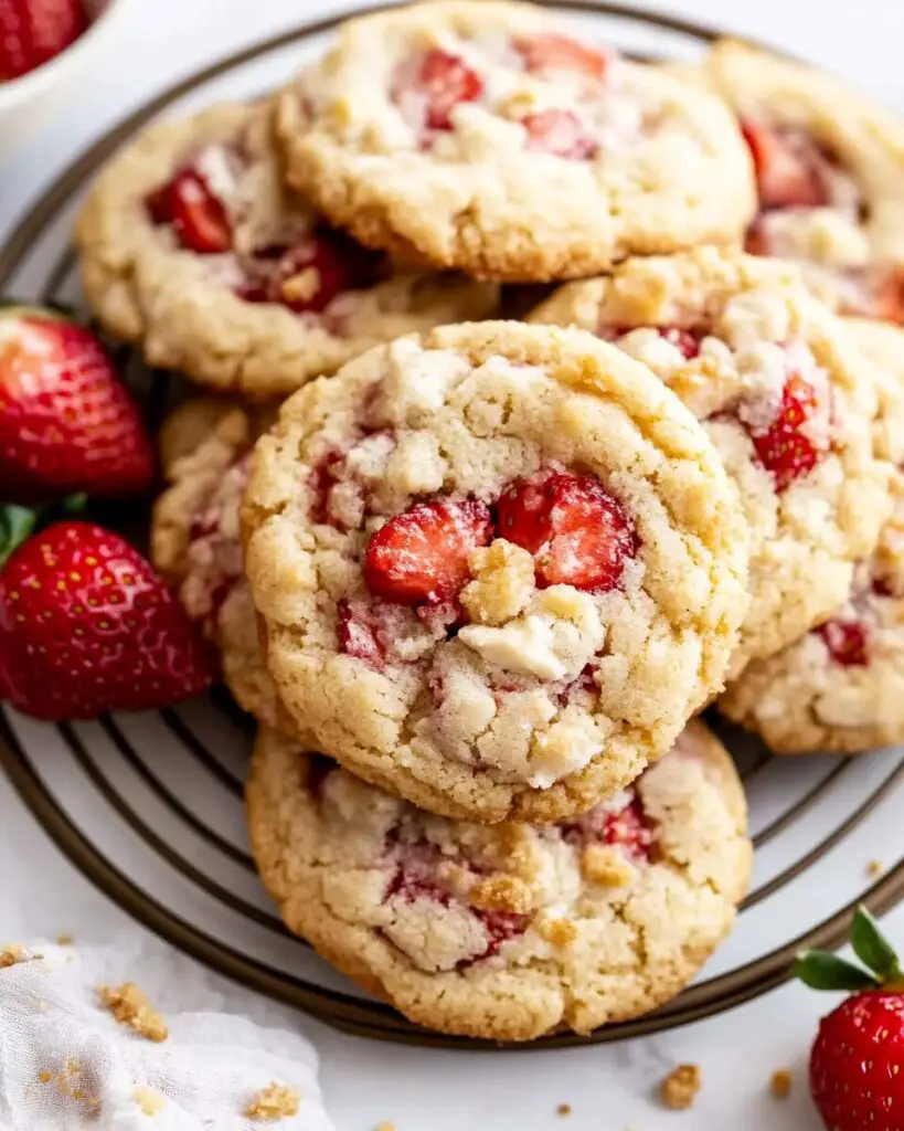 Strawberry Shortcake Cookies