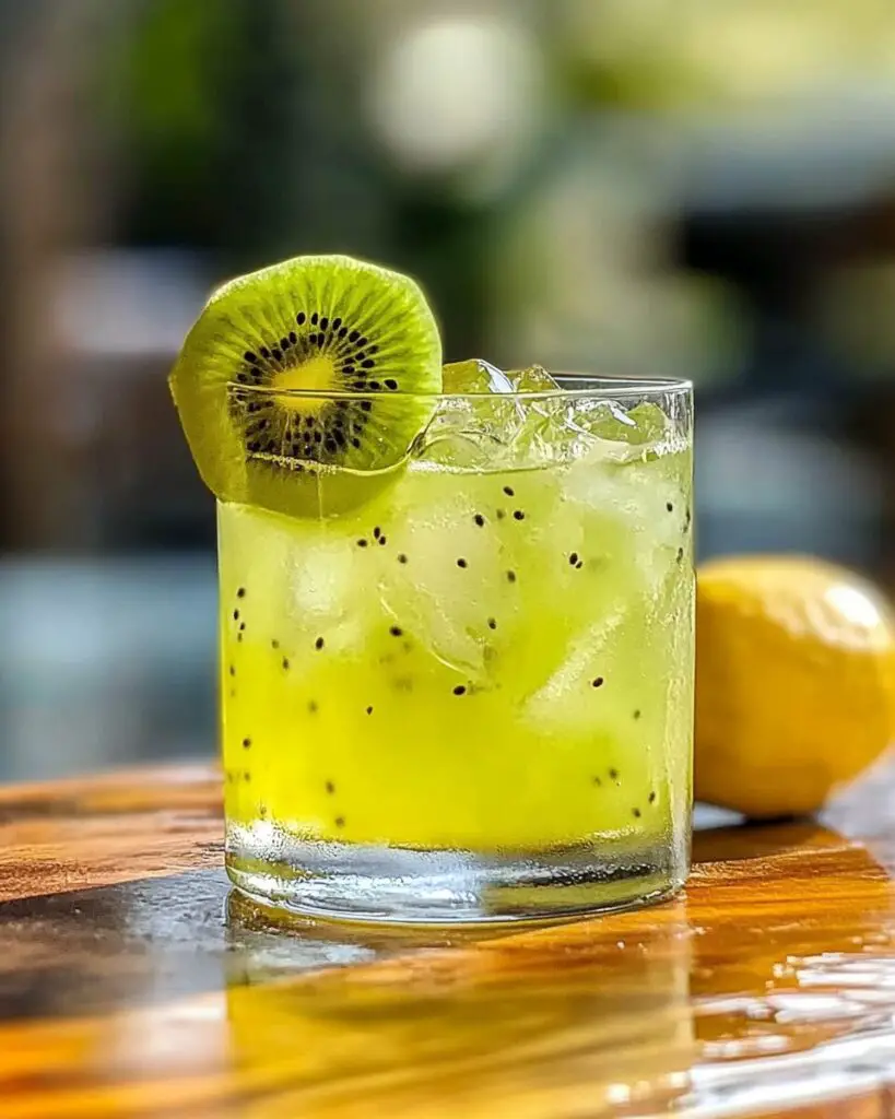 Kiwi Vodka Sour