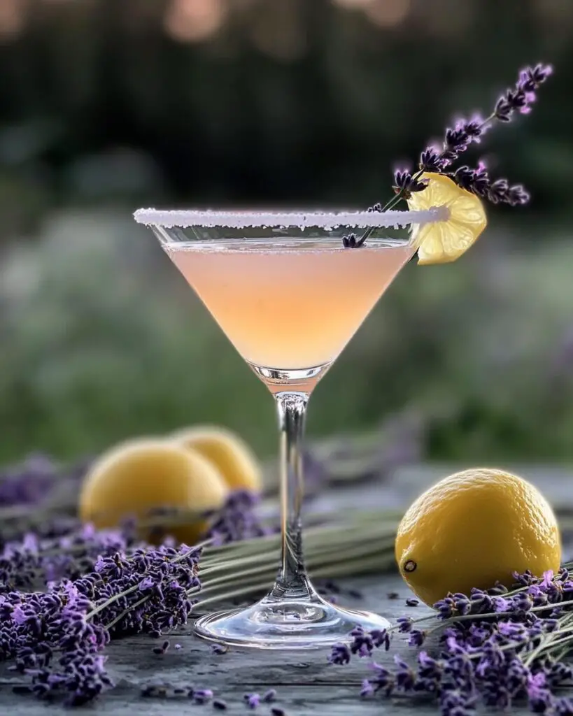 Lavender Lemon Drop Martini