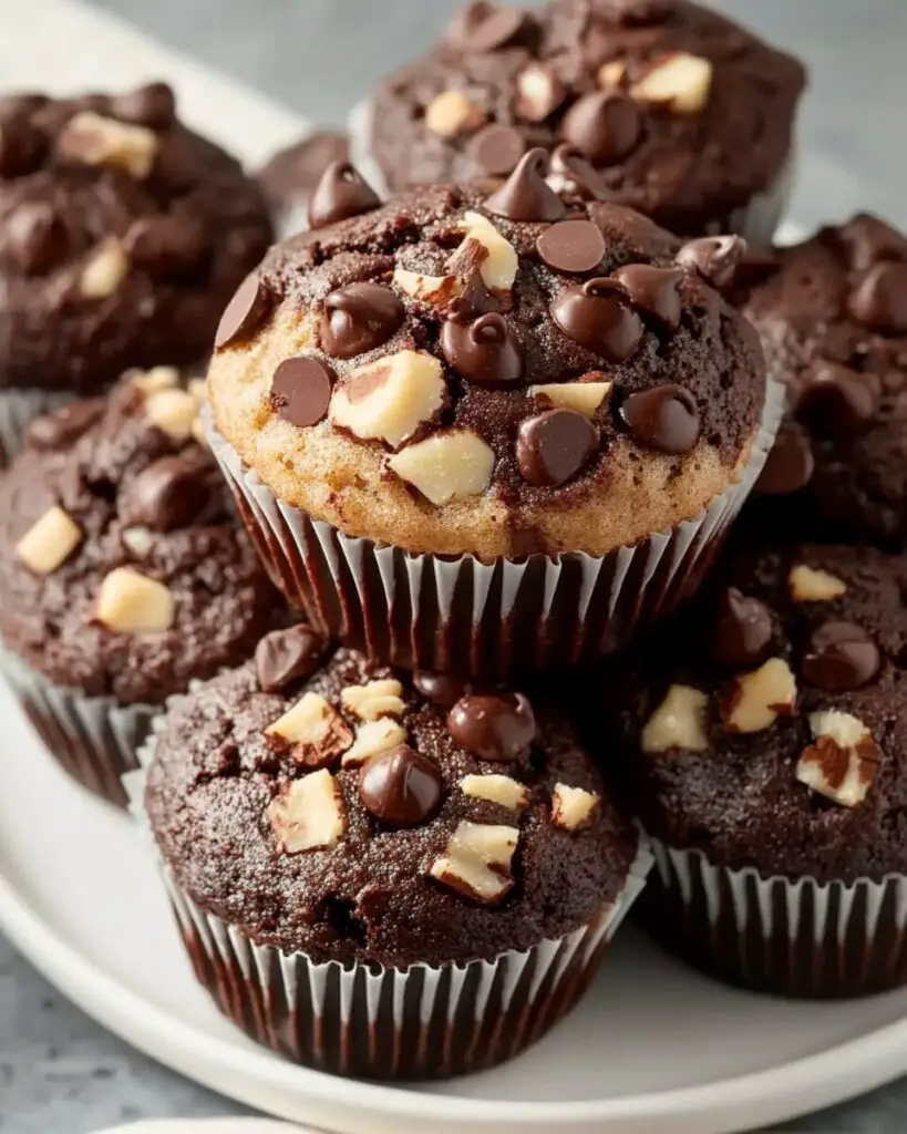 Chocolate Ricotta Muffins