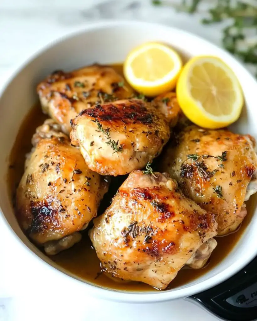 Instant Pot Lemon Chicken Thighs