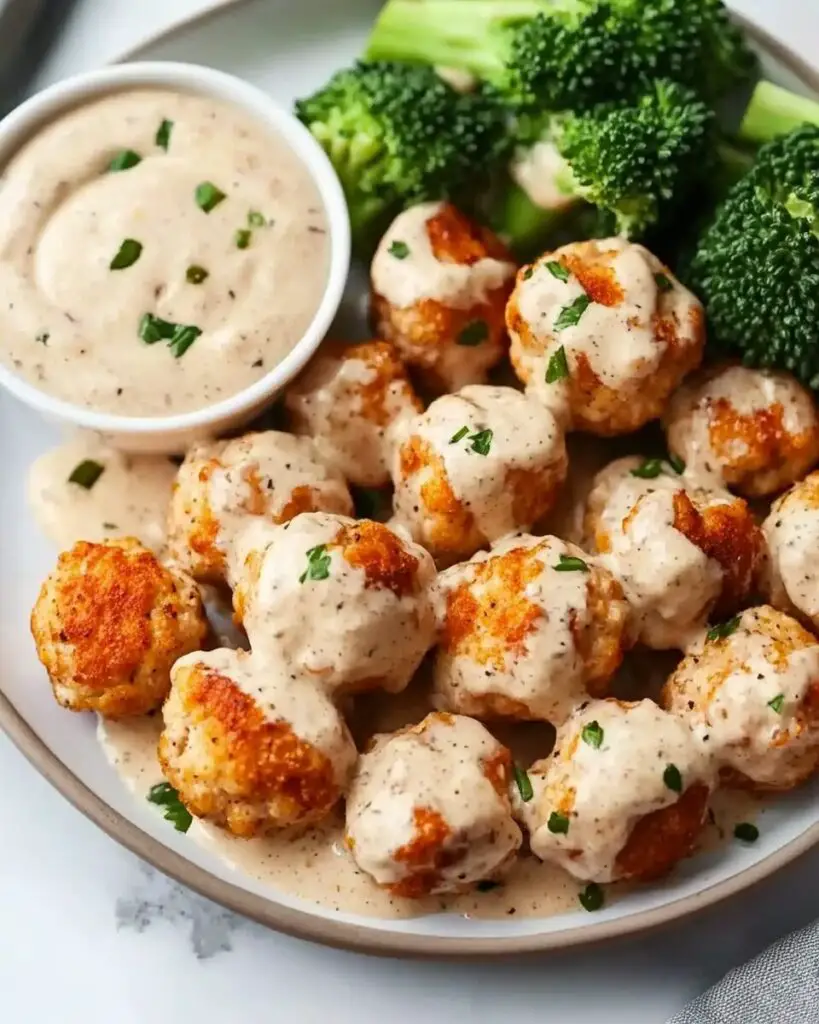 Ranch Chicken Meatballs