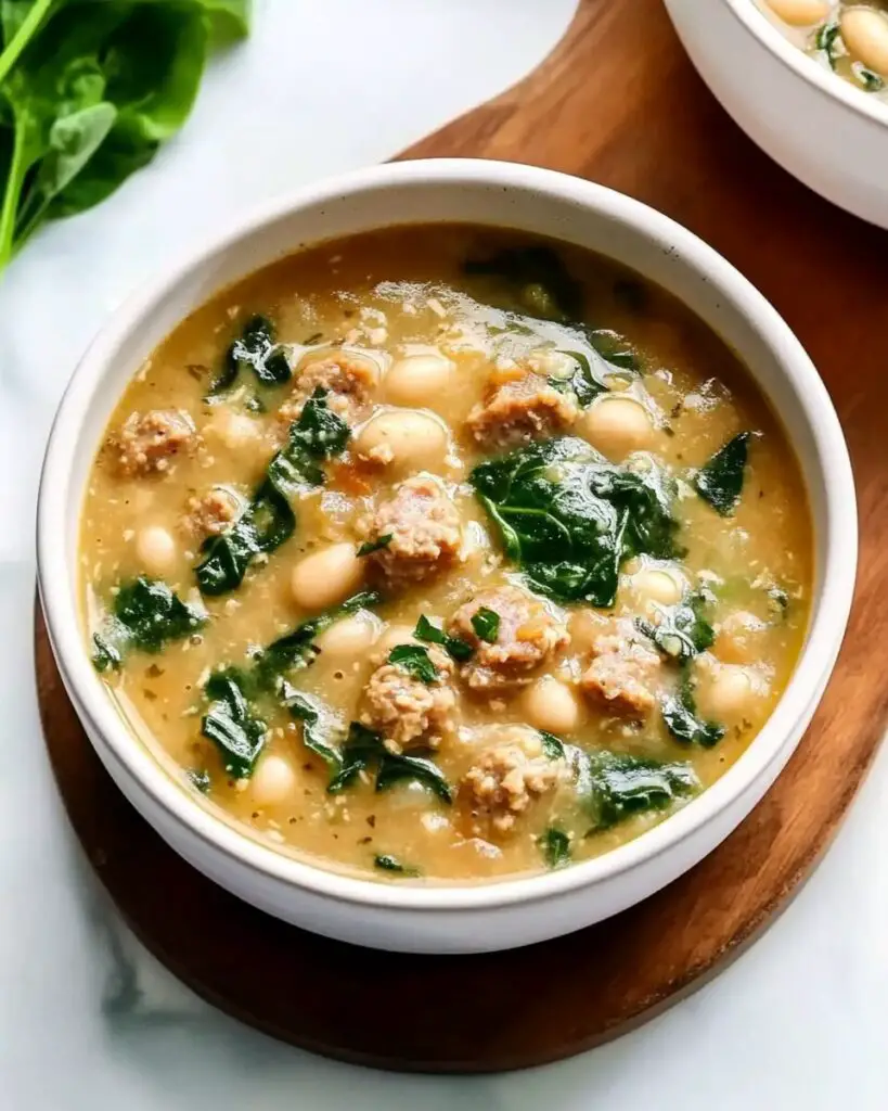 15-Minute Sausage White Bean Soup