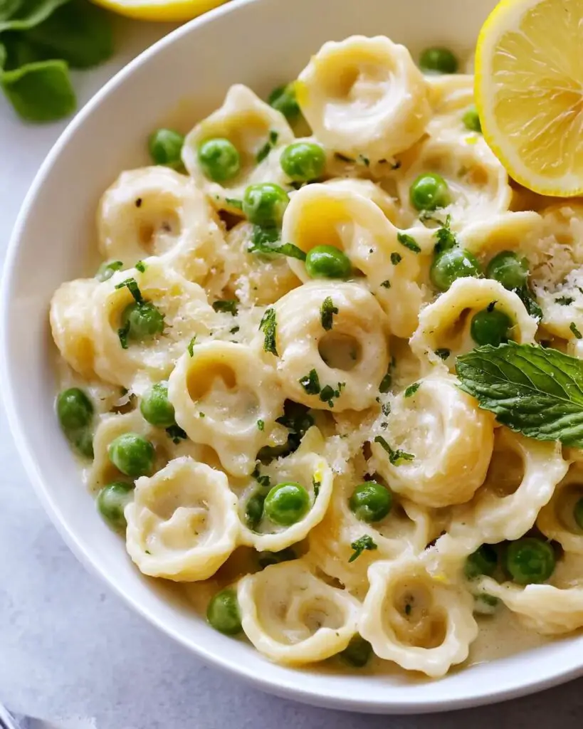 Creamy Pasta with Peas