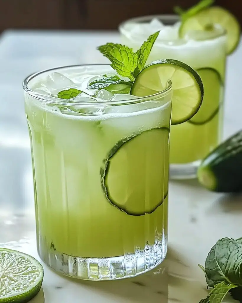 Cucumber Mint Cooler Mocktail