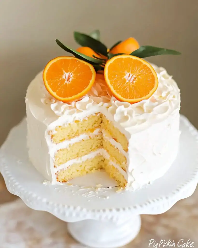 Mandarin Orange Cake