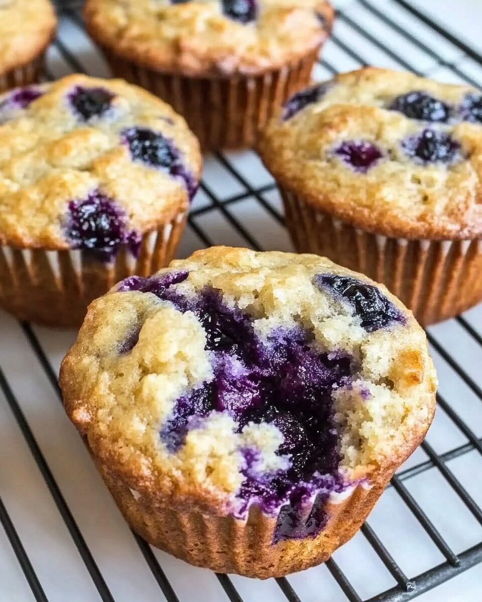 Banana Blueberry Muffins