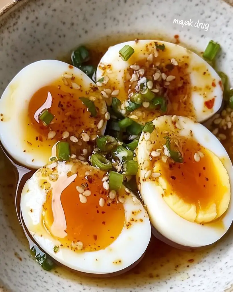 Korean Soy Marinated Eggs