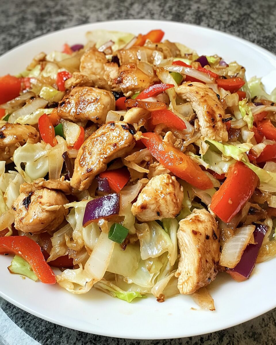 Chicken Cabbage Stir Fry