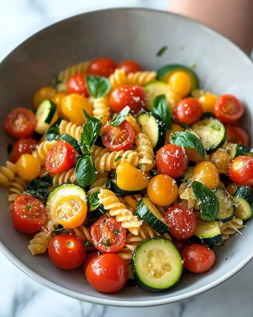 Tomato Zucchini Pasta