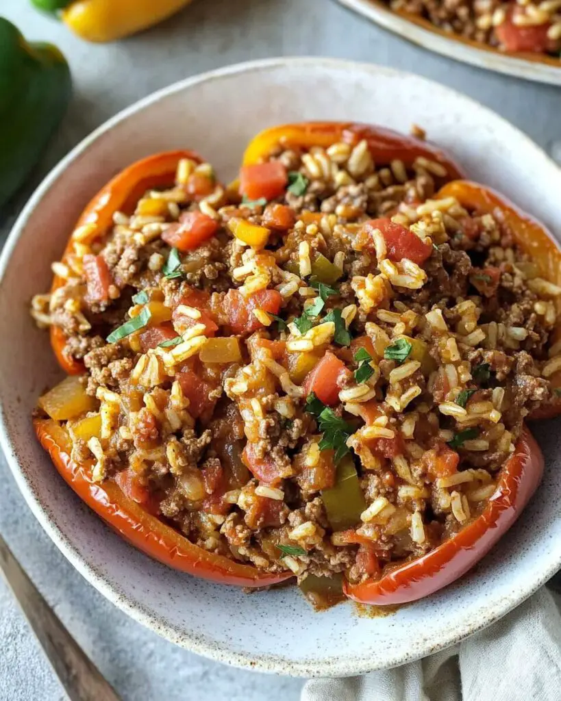 Unstuffed Pepper Skillet