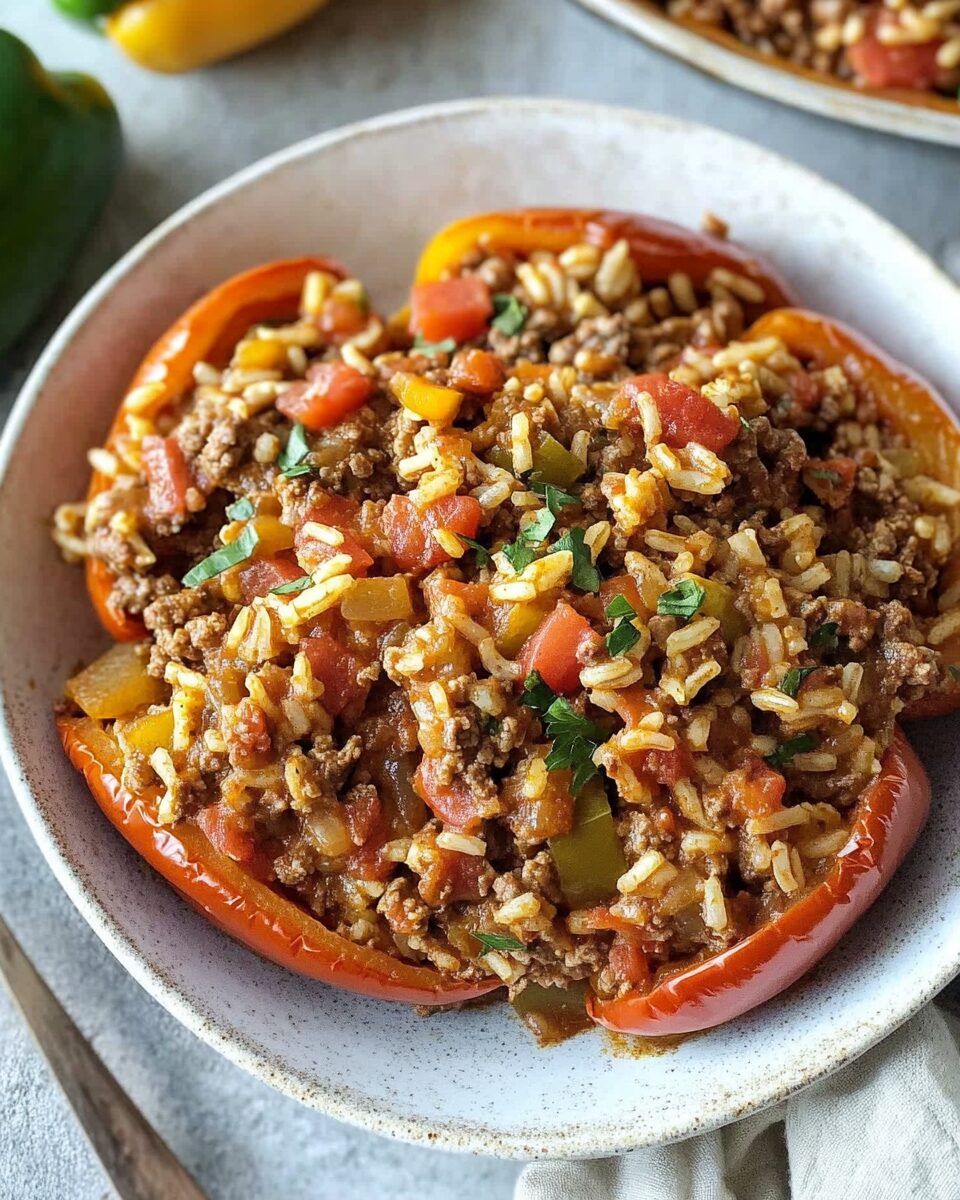 Unstuffed Pepper Skillet