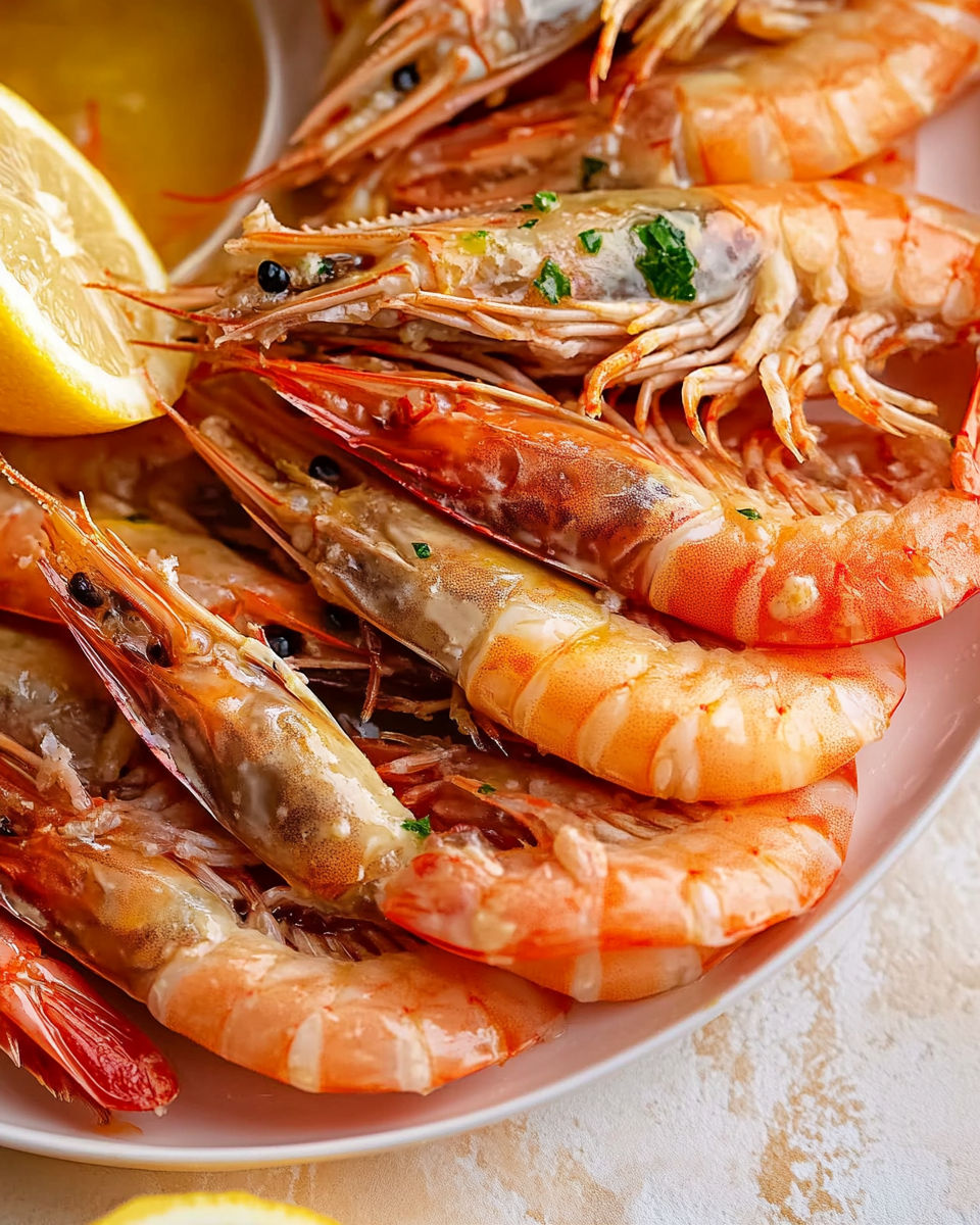 Garlic Butter Tiger Shrimp