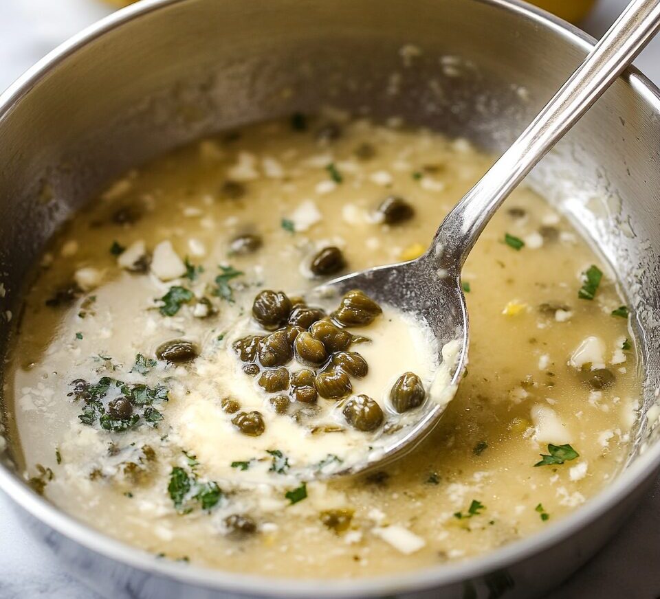 White Wine Lemon Caper Sauce