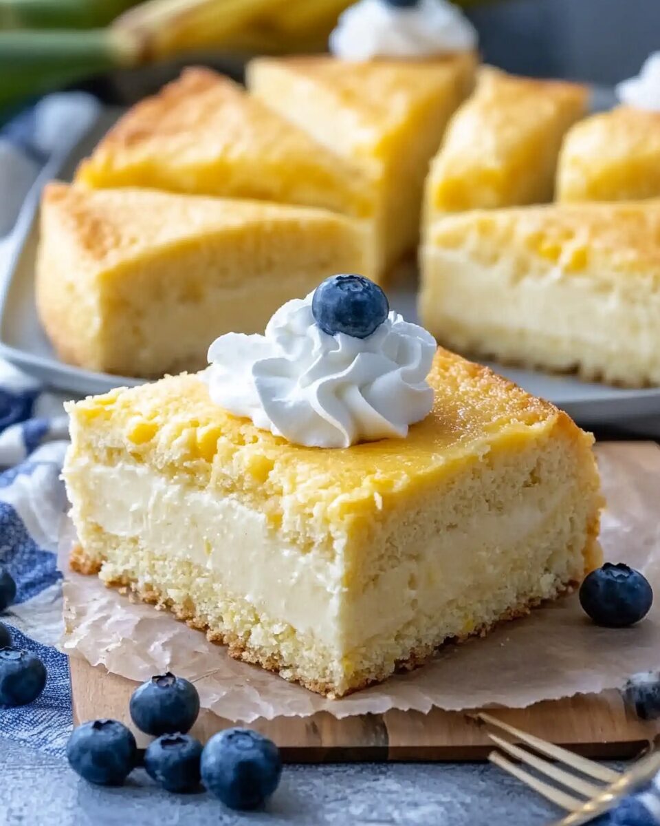 Magic Custard Corn Cake