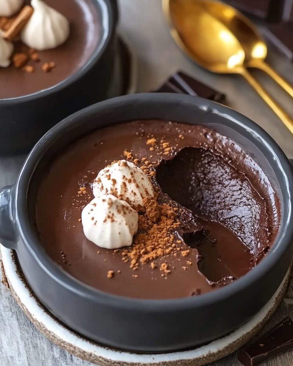 Mexican Chocolate Pots de Crème