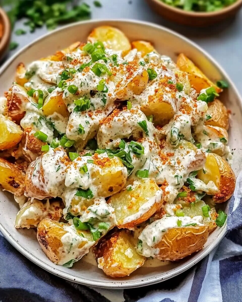 Crispy Potato Salad
