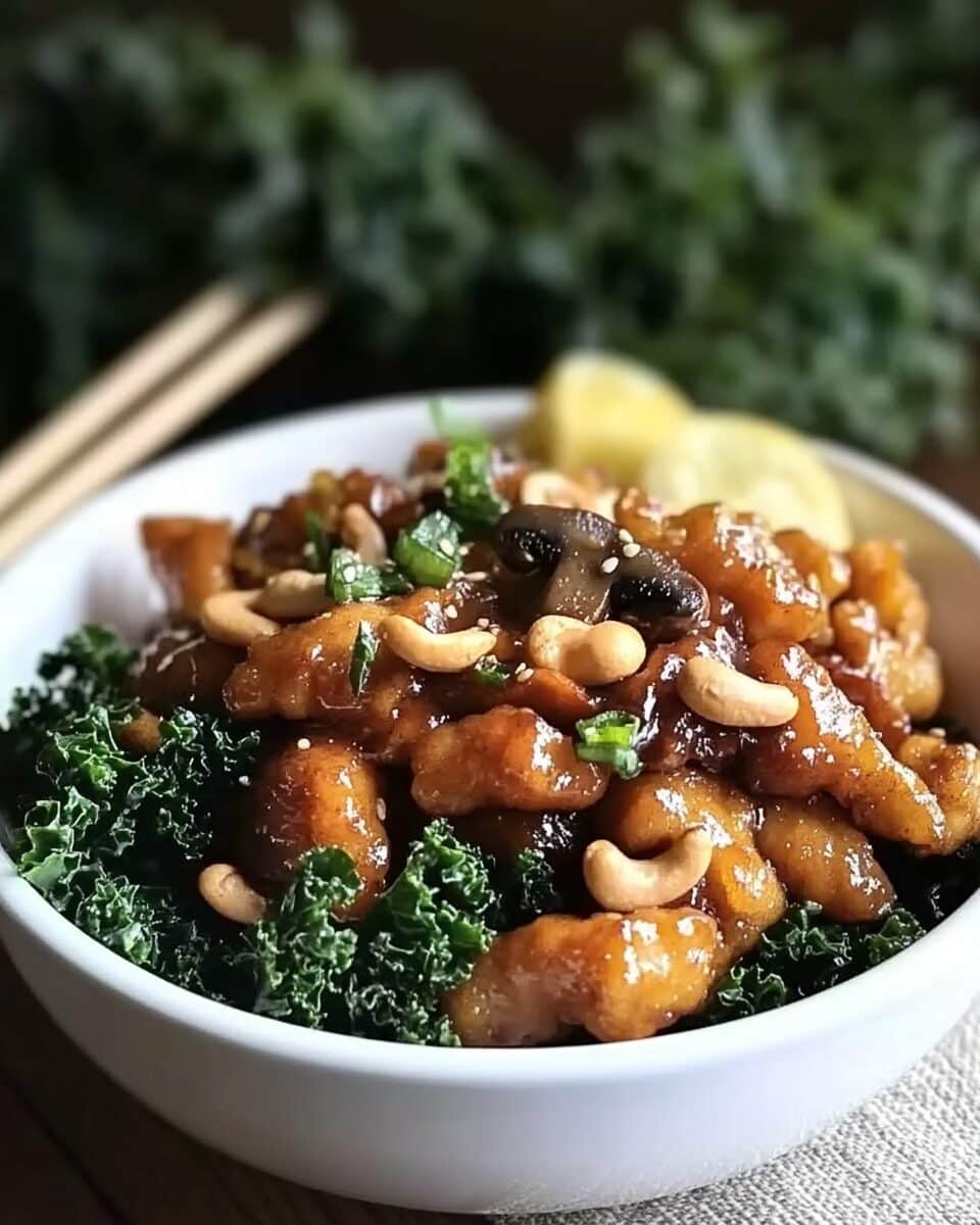 Sweet and Sour Crispy Mock Chicken Stir-Fry