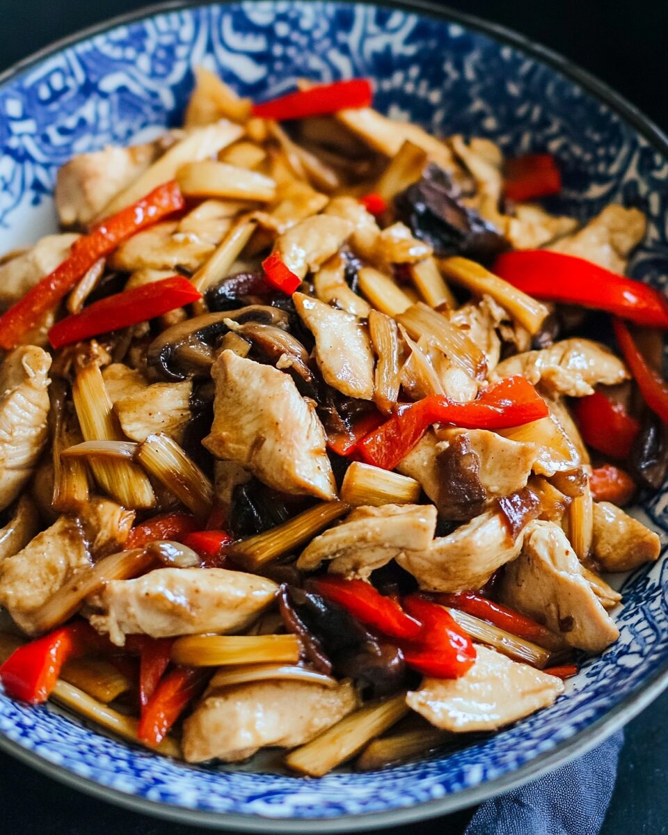 Chicken with Garlic Sauce