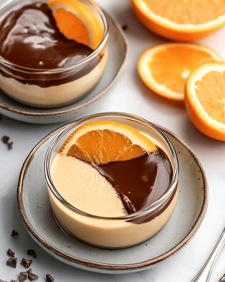 Chocolate Orange Posset