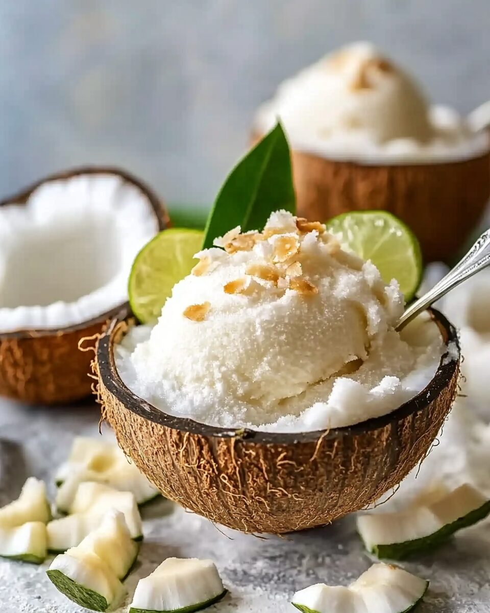 Coconut Sorbet