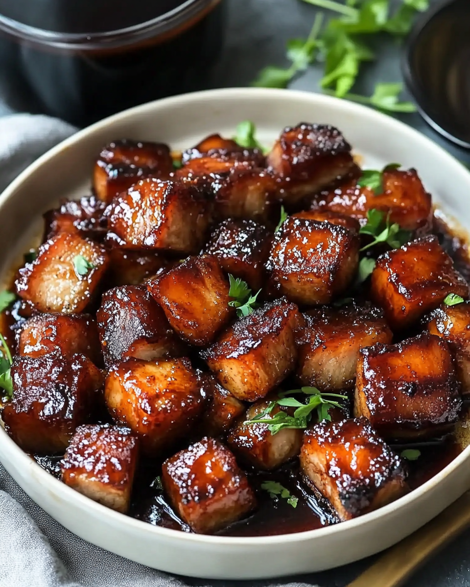 Pork belly burnt ends