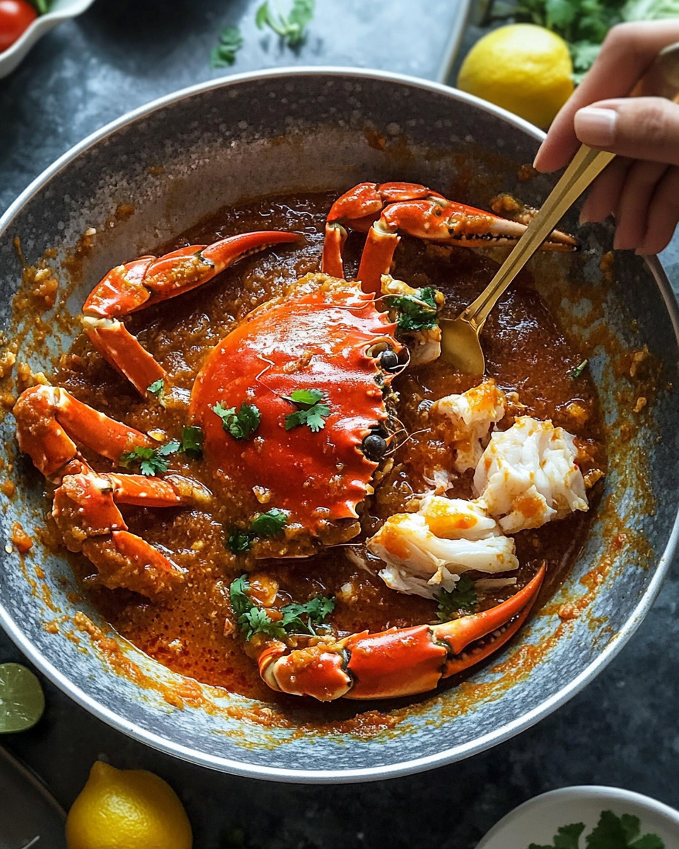 Singaporean Chilli Crab