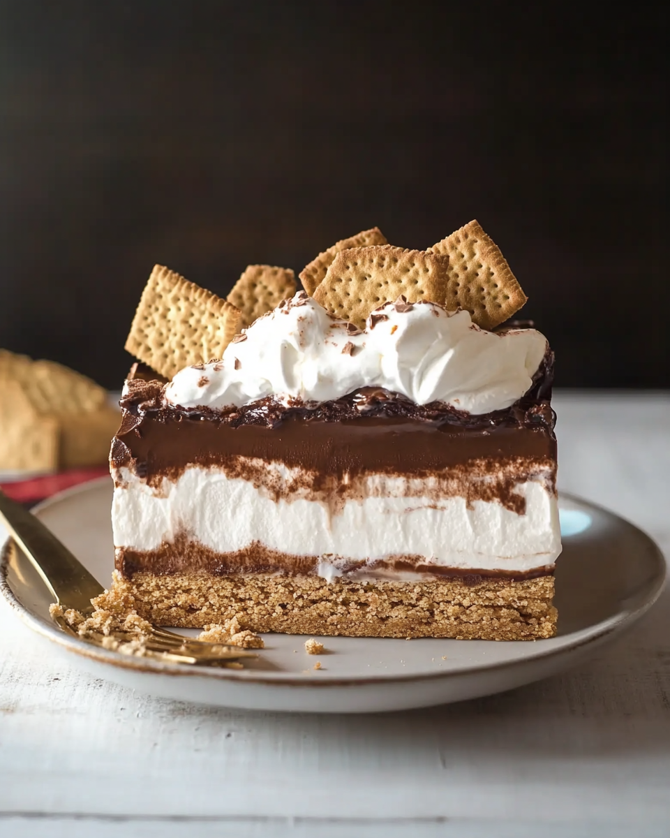S’more Ice Box Cake