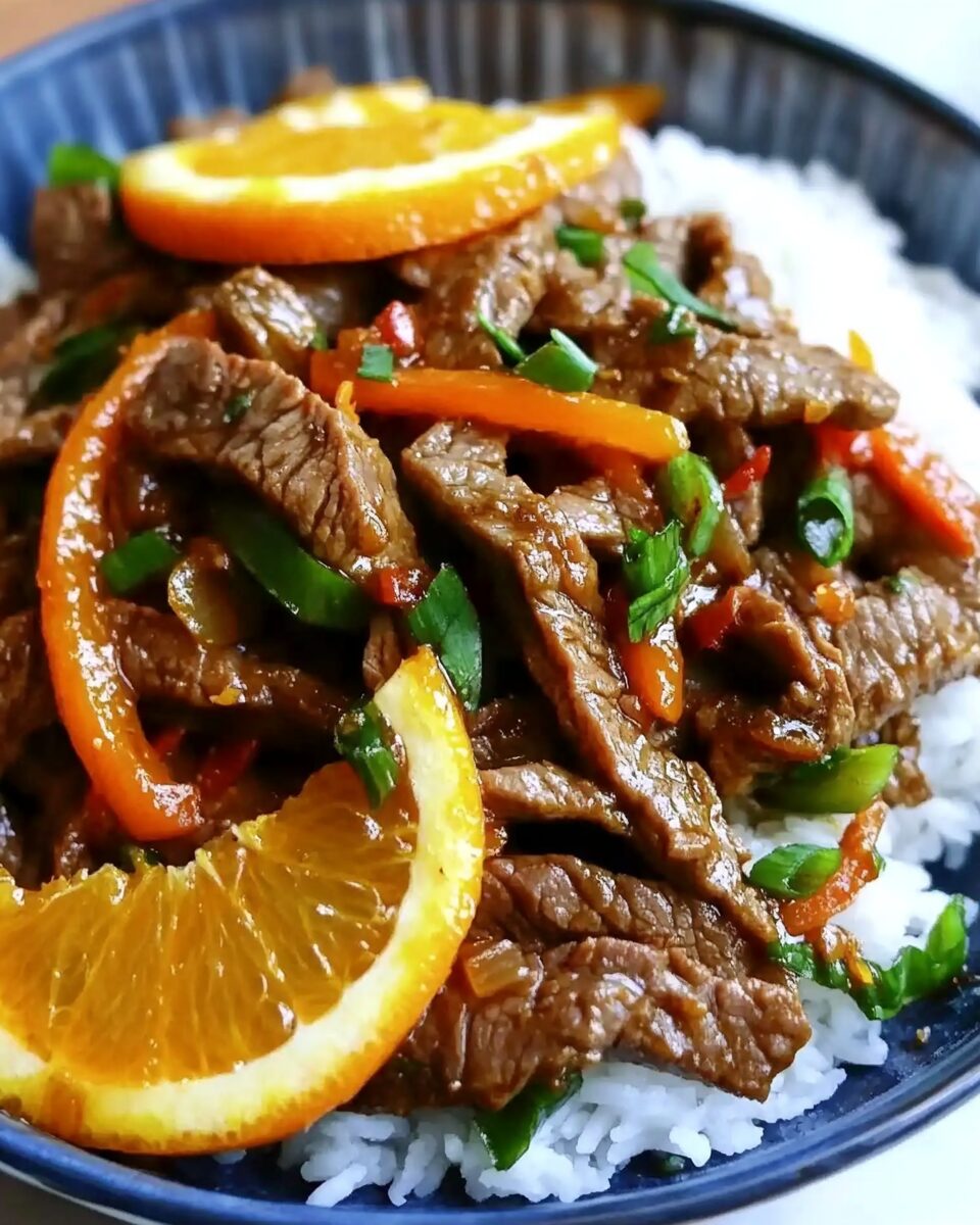 Spicy Orange Beef