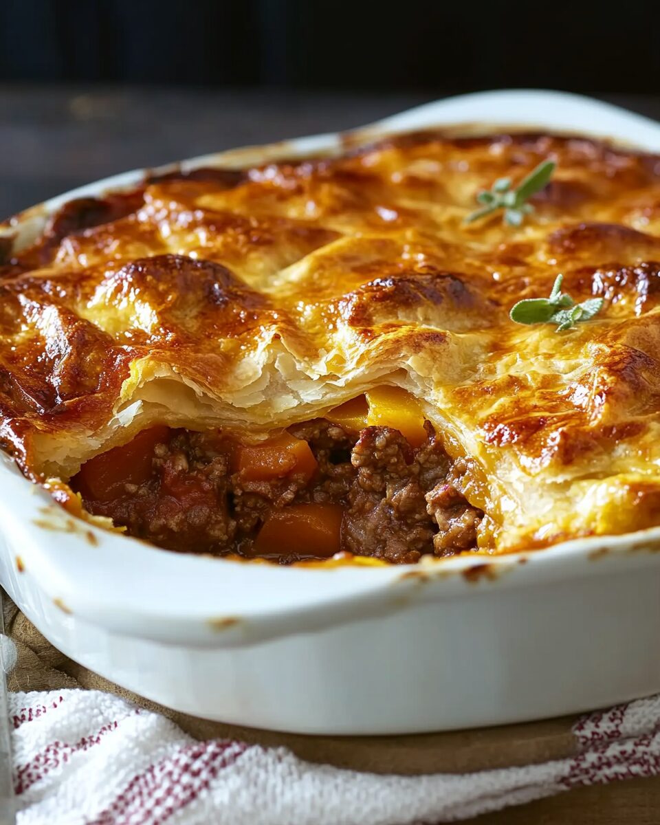 Butternut Squash Mince Bake