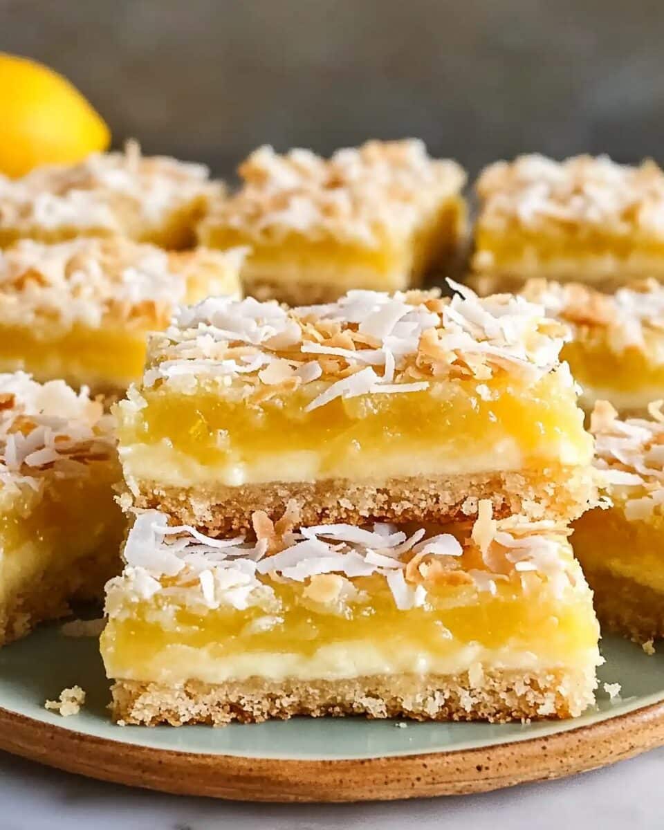 Coconut Lemon Bars
