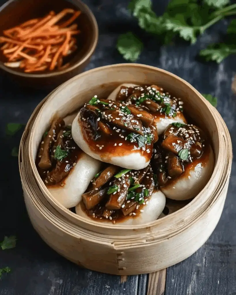Hoisin Mushroom Gua Baos
