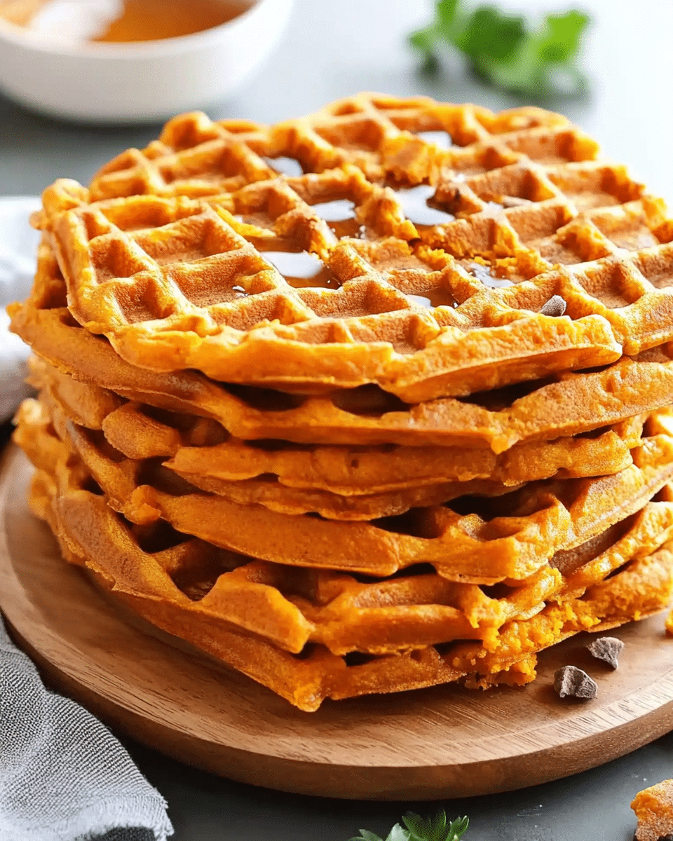Sweet Potato Waffles
