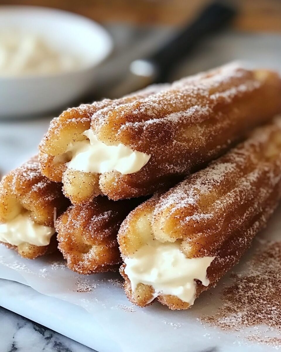 Vanilla Cream Filled Churros