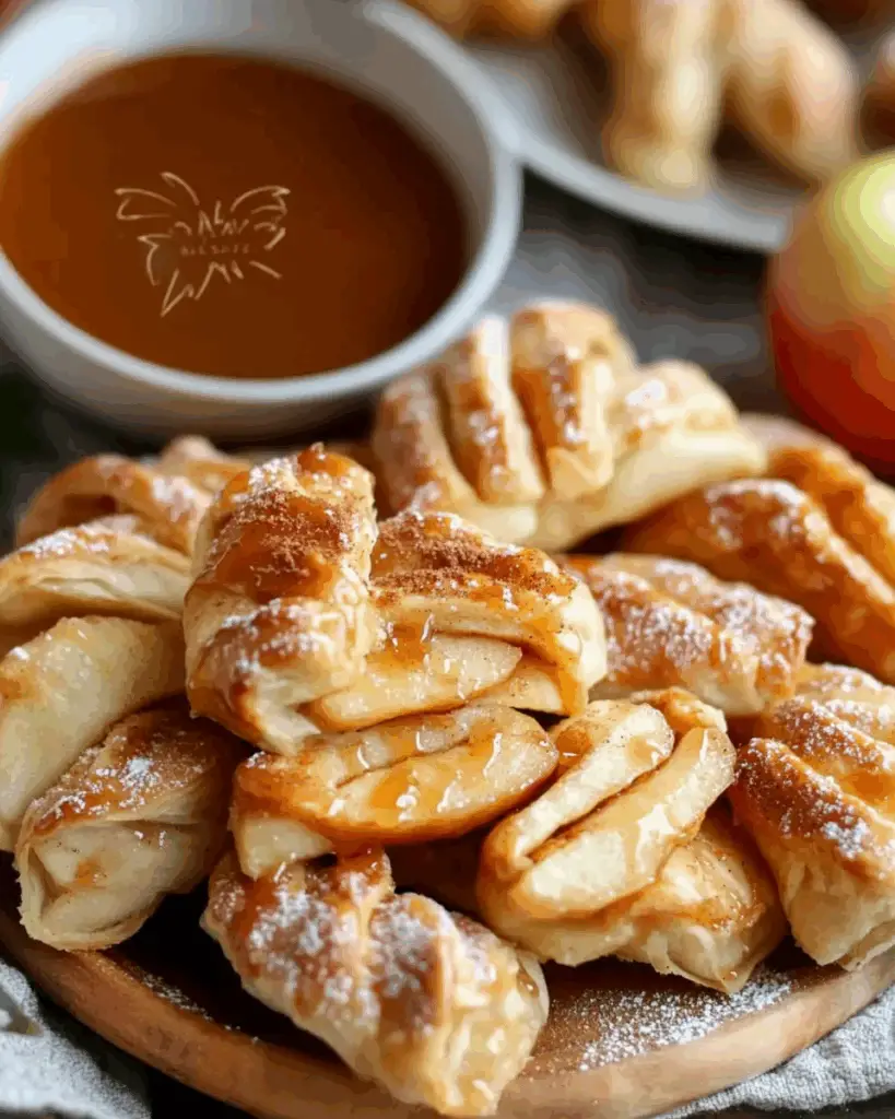 Vegan Caramel Apple Pastries