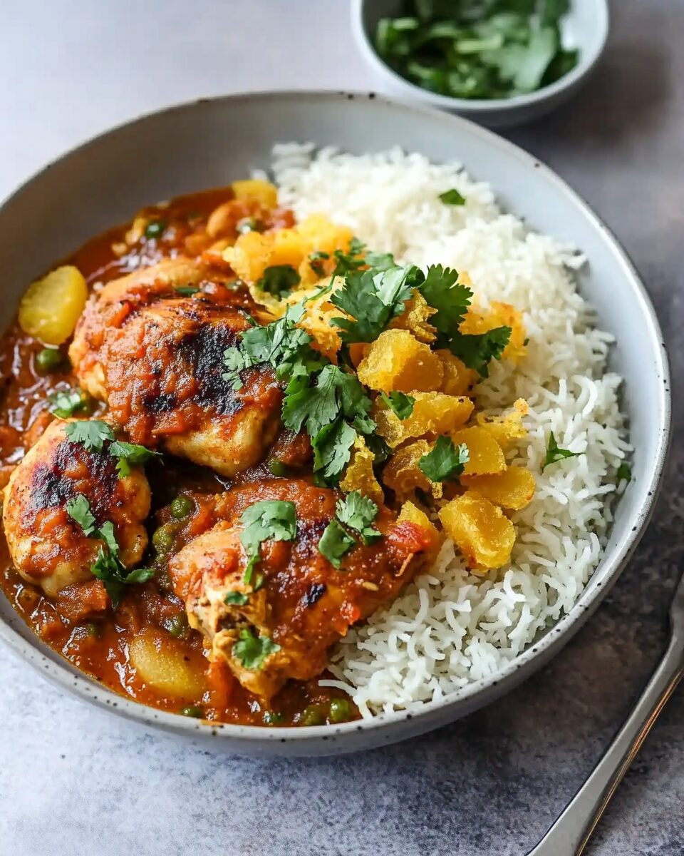 Chicken Curry with Apricots
