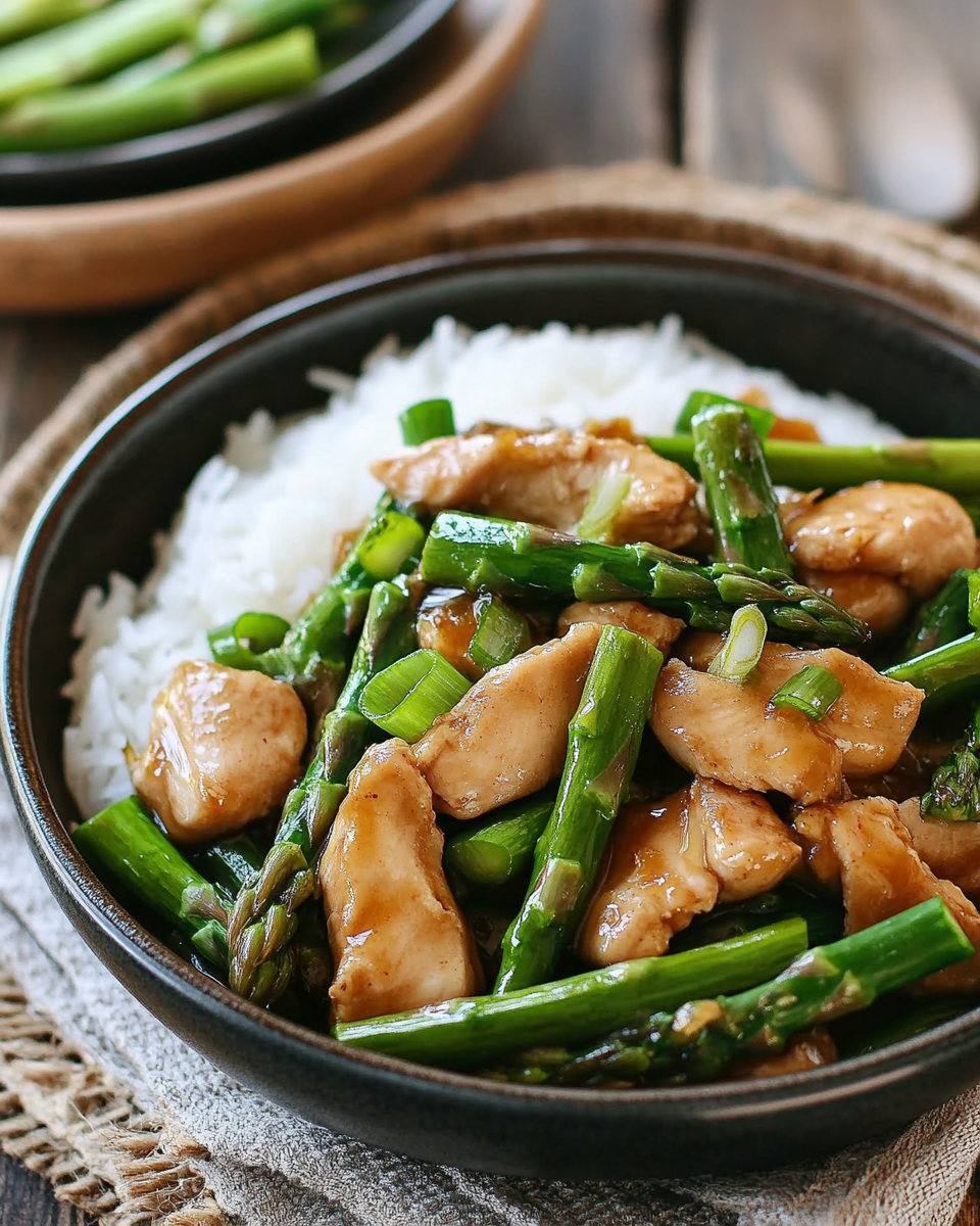 Chicken and Asparagus Stir-Fry