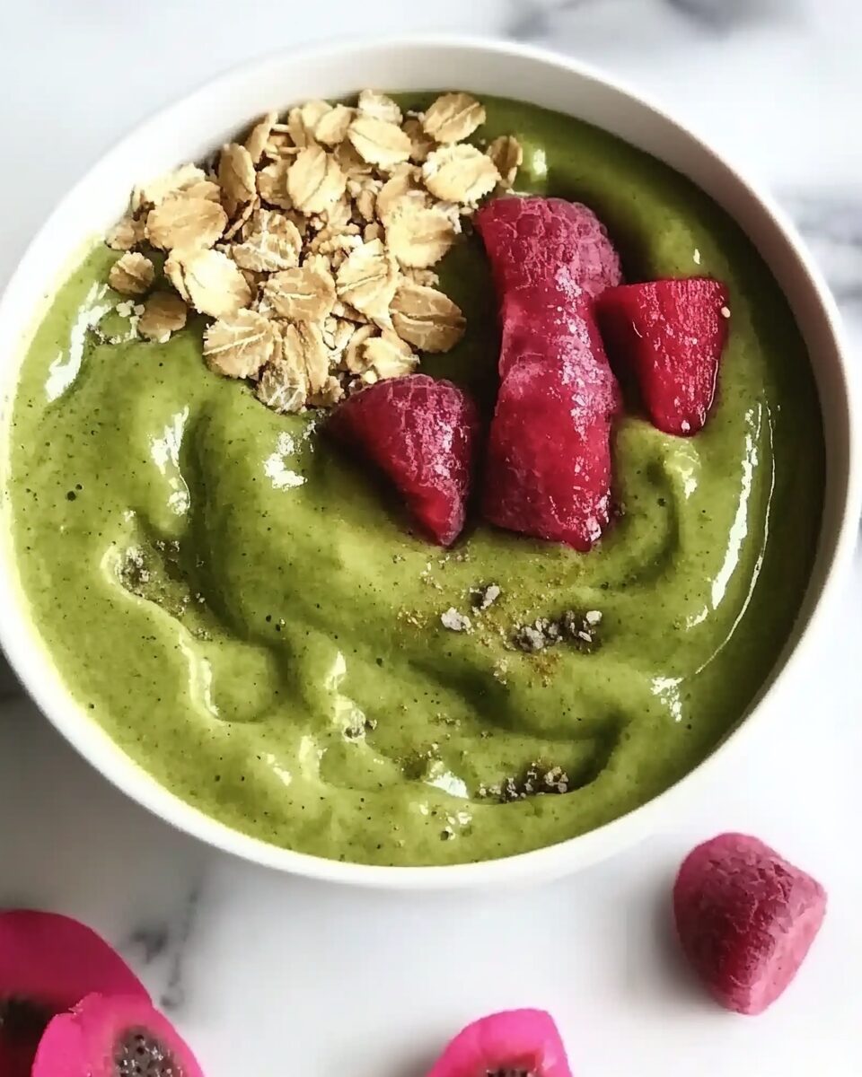 Cleansing Matcha Smoothie Bowl
