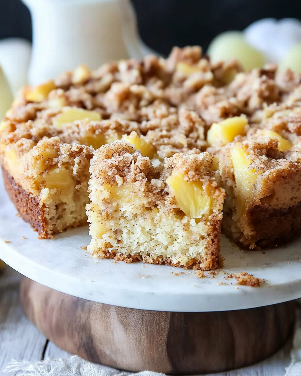 Pineapple Coffee Cake