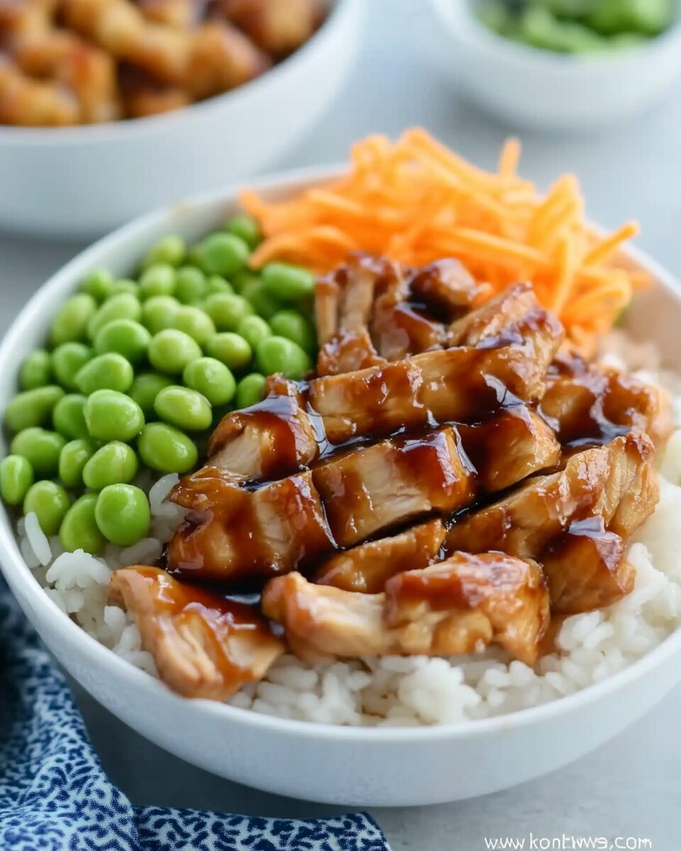 Teriyaki Chicken Rice Bowl