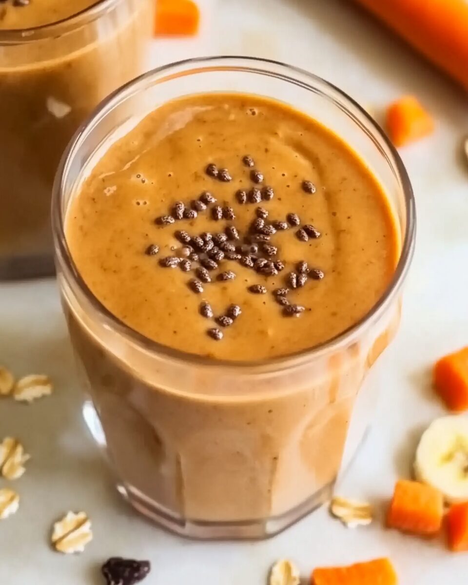Vegan Carrot Cake Smoothie