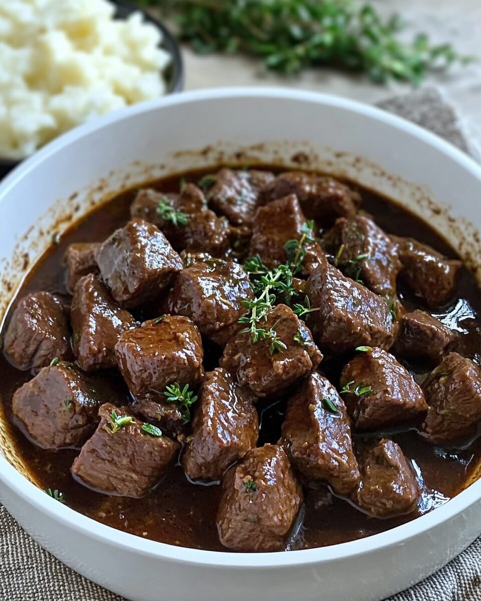 Garlic and Rosemary Beef