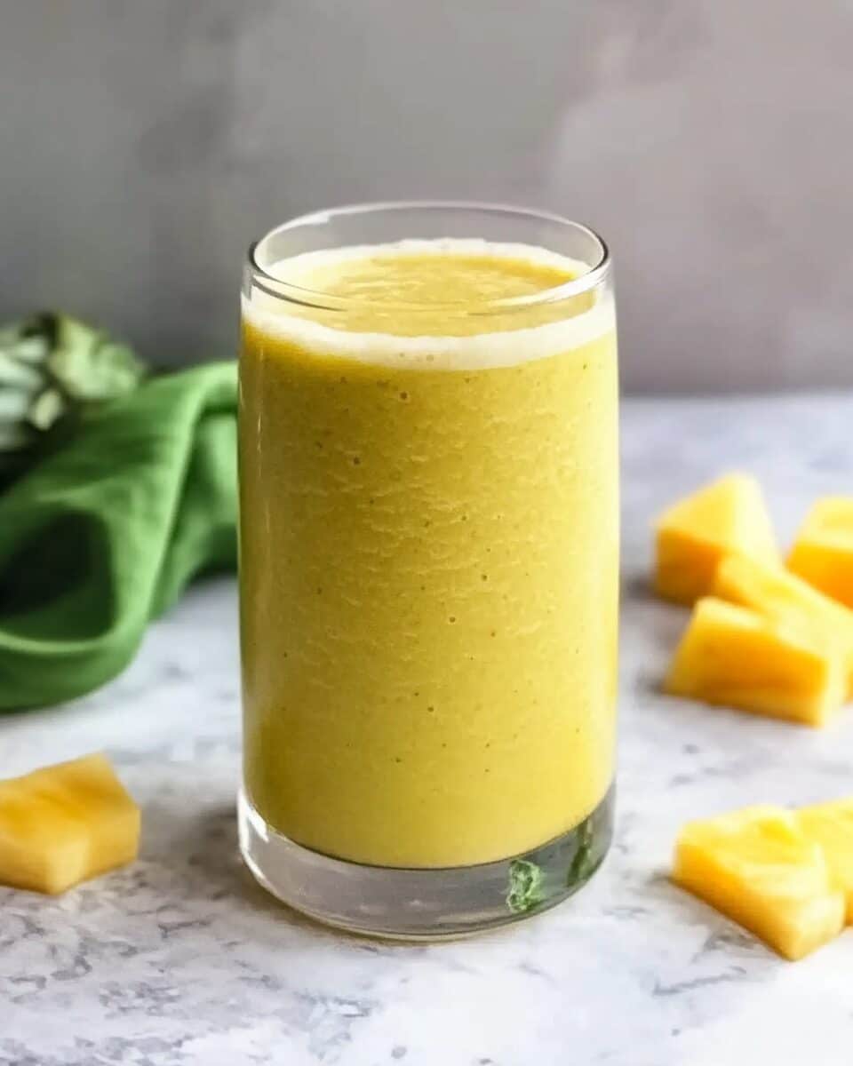 Protein Pineapple Turmeric Smoothie