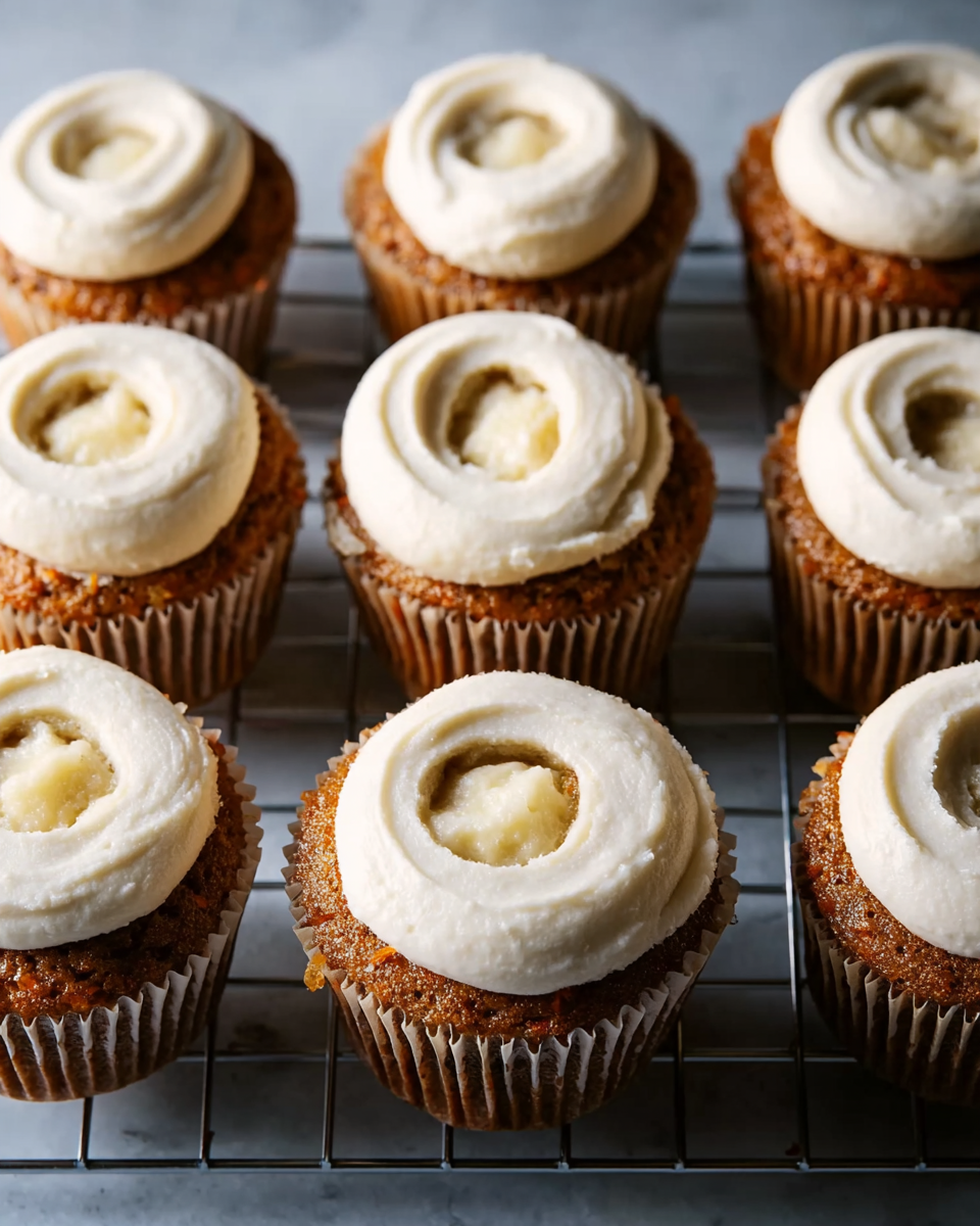Barefoot Contessa's Carrot Cake Cupcakes