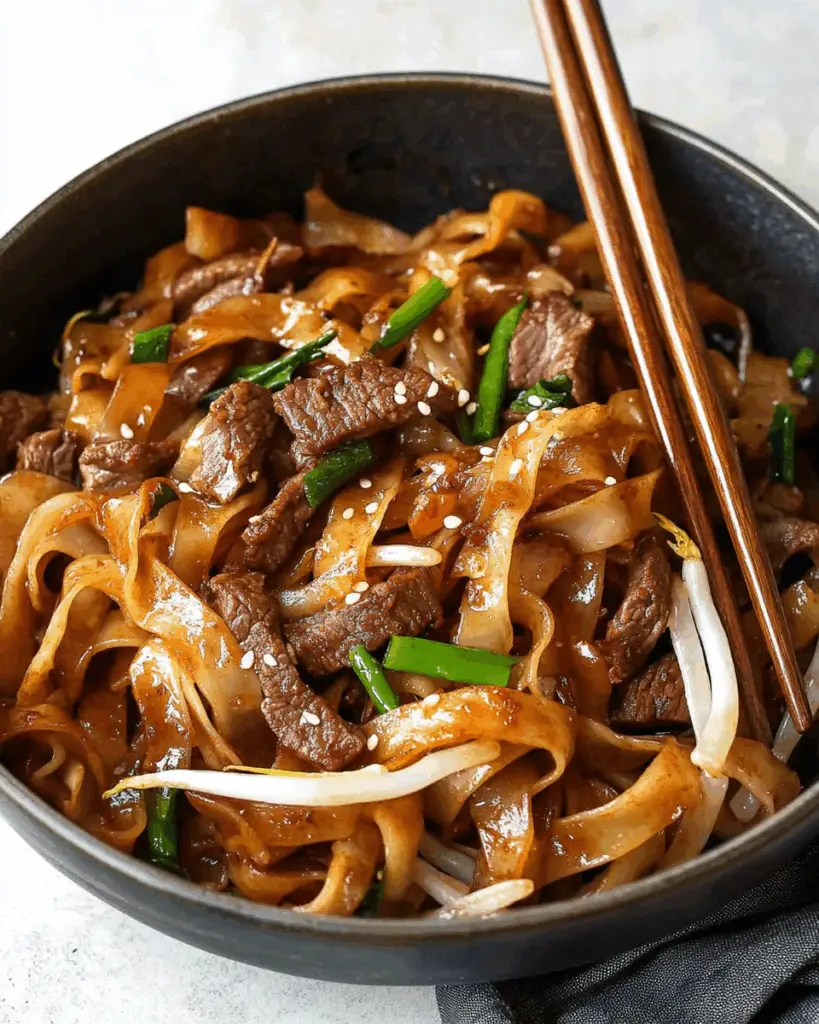 Cantonese Beef Chow Fun