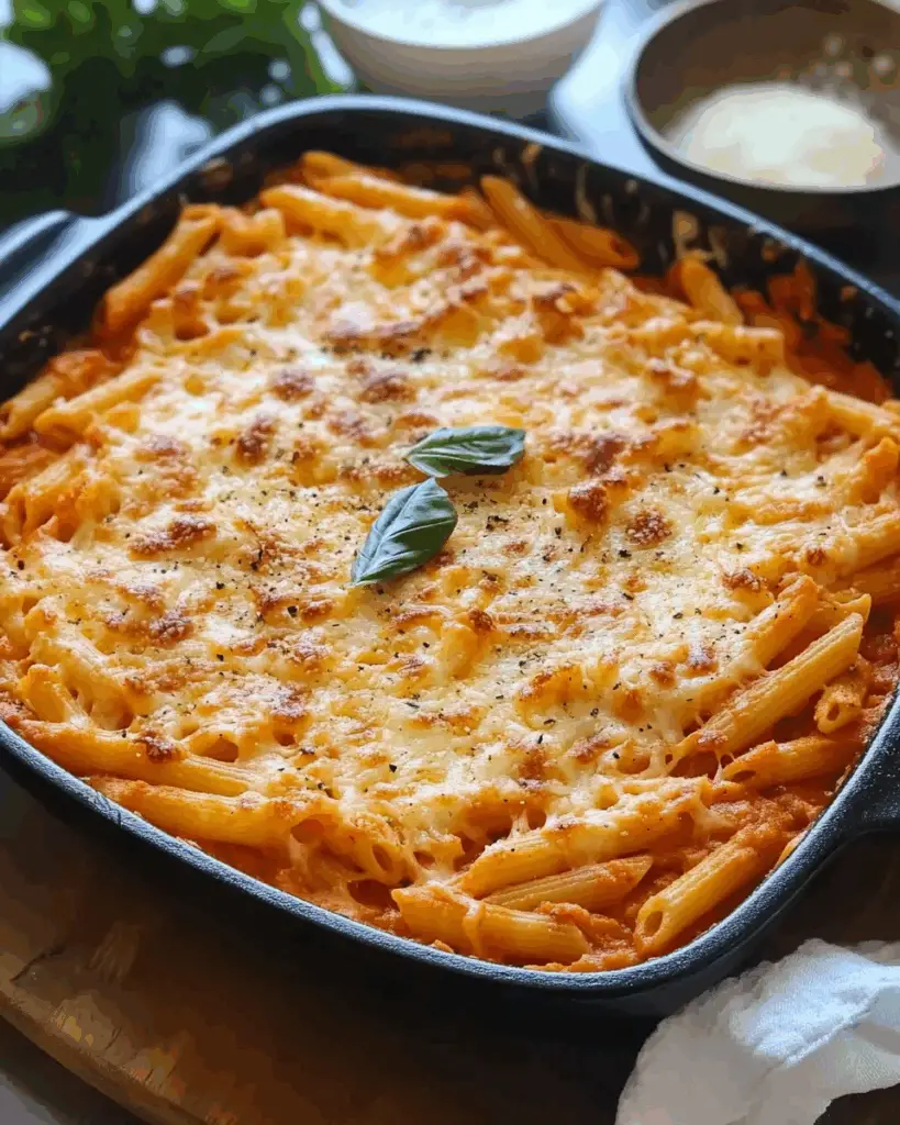 Cheesy Orange Pasta