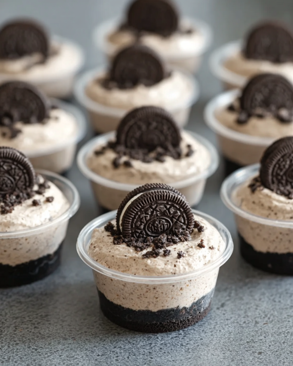 Cookies and Cream Dessert Cups